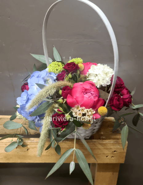 Cestino di fiori